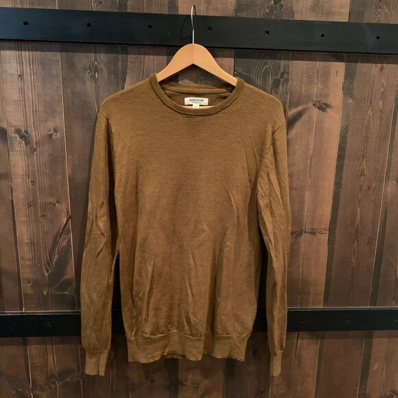 Goodthreads Men's Merino Wool Crewneck Sweater Size M - Picture 1 of 4